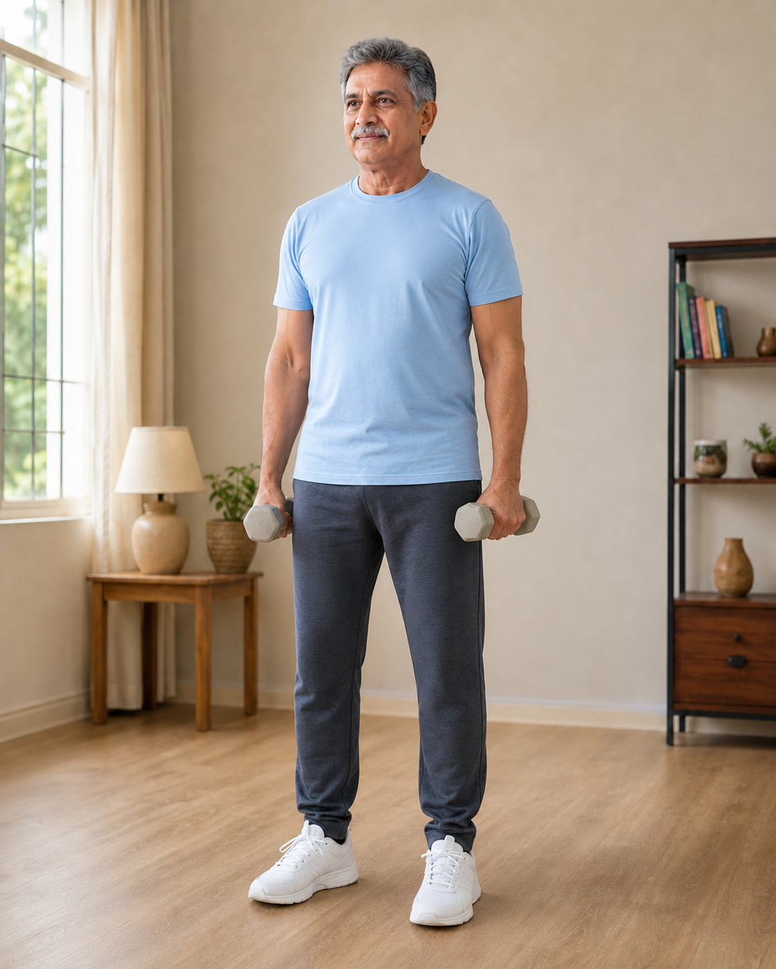 Biceps curl start position