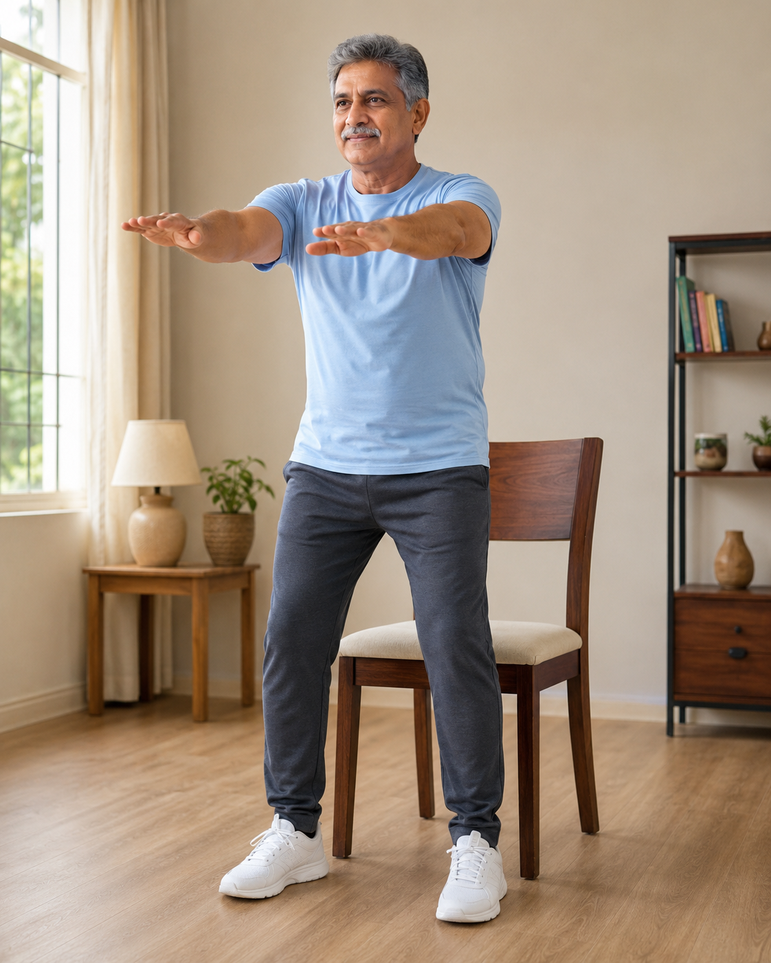 Chair Squat start position