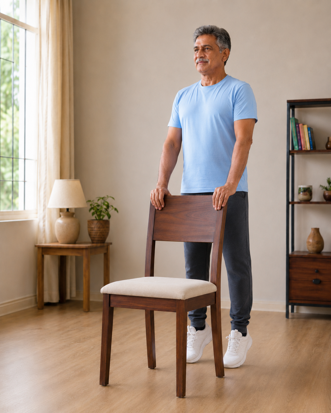 Standing Calf Raise finish position