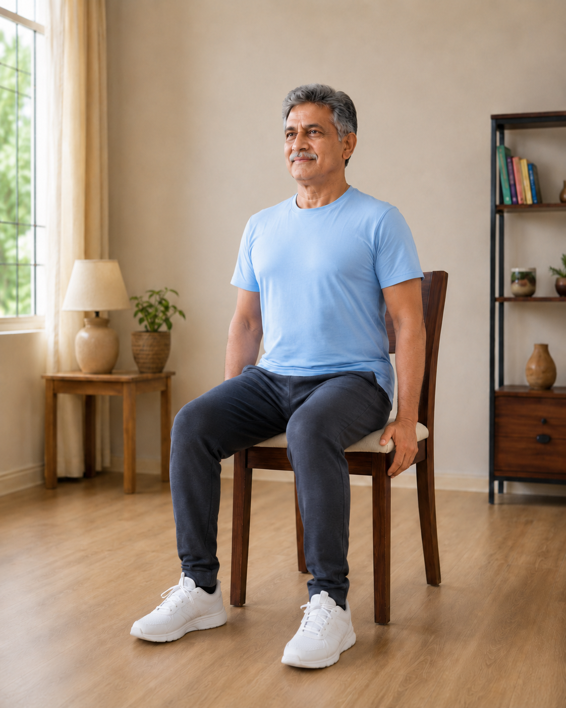Seated Knee Extension start position